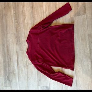 LL Bean Fleece Sweatshirt Size Large